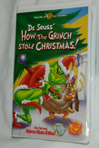Classic How the Grinch Stole Christmas, VHS, 2000, with Clam Shell Case - £6.02 GBP