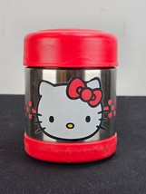 Hello Kitty Red Thermos Jar Storage 10 oz Mug Funtainer Insulated Soup Hot Cold - £5.41 GBP