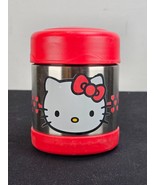 Hello Kitty Red Thermos Jar Storage 10 oz Mug Funtainer Insulated Soup H... - $6.88