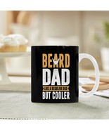 Ceramic Mug – Father&#39;s Day - Dad Beard - 11 oz White Coffee Mug - $18.26 CAD