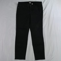 J.CREW 30 Mid Rise Skinny Black Stretch Denim Womens Jeans - £11.78 GBP