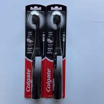 Colgate 360 Power Charcoal Battery Toothbrush, Black, 2 Pack - £14.96 GBP