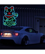 FORTUNE CAT TURBO JDM Glow Panel Electric Lamp Interior LED Light Sticke... - £13.34 GBP