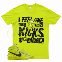 Yellow SICK V2 Shirt for Ambush N Dunk Atomic Green Flash Lime Neon Volt  - £20.16 GBP+