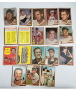 1962 Topps Baseball Lot (18 cards) 17 Unique Yankees Red Sox Houston LOW... - $16.39