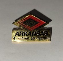 Arkansas A Natural For Business Lapel Hat Pin - £10.26 GBP