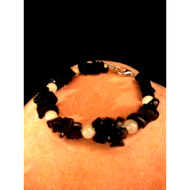 Natural Stone and Rose Quartz Bracelet - £11.73 GBP