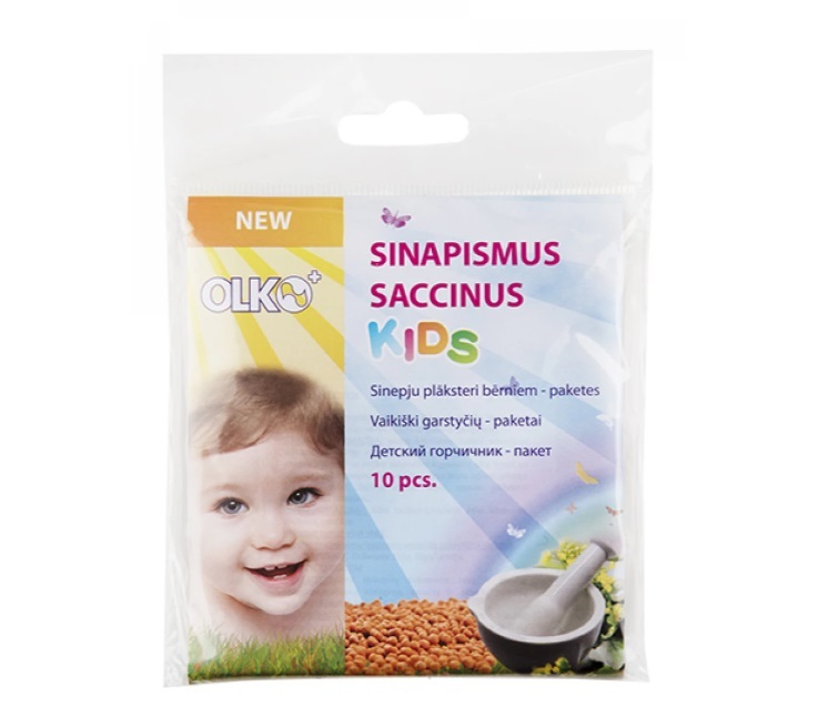 Mustard plasters for children 10 psc - $1.65