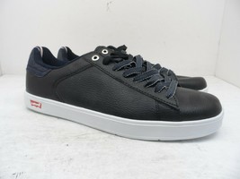 Levis Men&#39;s Lace Up Casual Shoe 516478Q66 Black Size 13M - £25.61 GBP