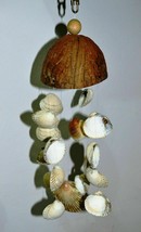 Natural Shells and Coconut Handmade Wind Chime - £13.37 GBP