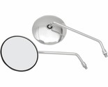 Emgo Left + Right Chrome Mirrors For Yamaha DT 100 125 175 250 360 400 M... - $25.95