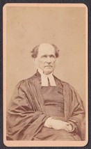 Rev. Dr. Edward Ballard Carte de Visite CDV Photo - Brunswick, Maine ca.1860 - £19.78 GBP