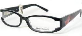 Bruno banani BRU2005 un Noir/Rouge Lunettes Monture 52-14-135mm (Notes) - $66.78