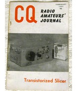 CQ Magazine - Radio Amateurs&#39; Journal February 1957 - £6.32 GBP