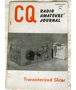 CQ Magazine - Radio Amateurs&#39; Journal February 1957 - $8.00