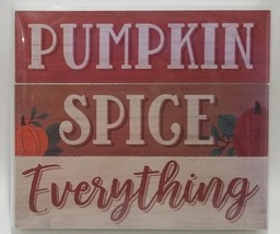 Way To Celebrate Pumpkin Spice Everything Halloween Tabletop Décor - £12.60 GBP