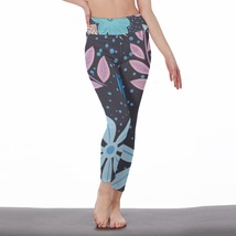 Pastel Blue and Pink Women&#39;s Leggings Size S-5XL Available - £23.59 GBP