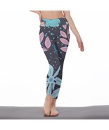 Pastel Blue and Pink Women&#39;s Leggings Size S-5XL Available - £23.58 GBP
