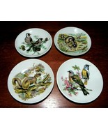 Action-Lobeco Handcrafted In Japan Animal Dishes Set of 4 Raccoon Birds ... - £15.93 GBP