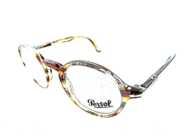 New Persol 3141-V 1050 46mm Rx Round Havana Brown Men&#39;s Eyeglasses Frame Italy - £146.53 GBP