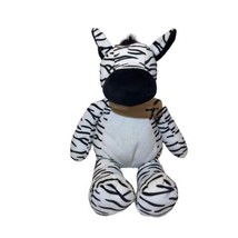 Manhattan Toy Company Plush 15” Black White Zebra Beanie Stuffed Animal Toy - $11.60