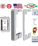 10 Pcs Wall Plate Spacer Set – Galvanized Metal Leveling Plates for Outlets - $245.43 MXN