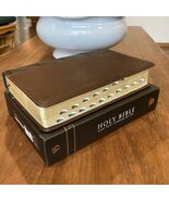 Damaged - KJV Giant print Bible | Cowhide Genuine Leather | Thumb-Indexed - €34,61 EUR