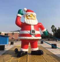 AirAds Supplies 13ft (4M) Inflatable Smiling Santa Christmas Family Backyard Dec - £775.39 GBP+