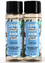 2 Count Love Beauty And Planet 8 Oz Coconut Water Mimosa Sulfate Free Shampoo - £19.01 GBP