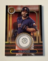 65/75 2024 Topps Tribute Jose Altuve Stamp of Approval Card #SOA-JA - MLB Astros - $79.19