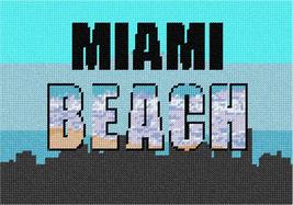 Pepita Needlepoint kit: Miami Beach, 10&quot; x 7&quot; - £39.23 GBP+