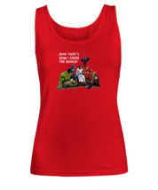 Religious TankTop And Thats How I Saved The World Red-W-TT  - £15.94 GBP