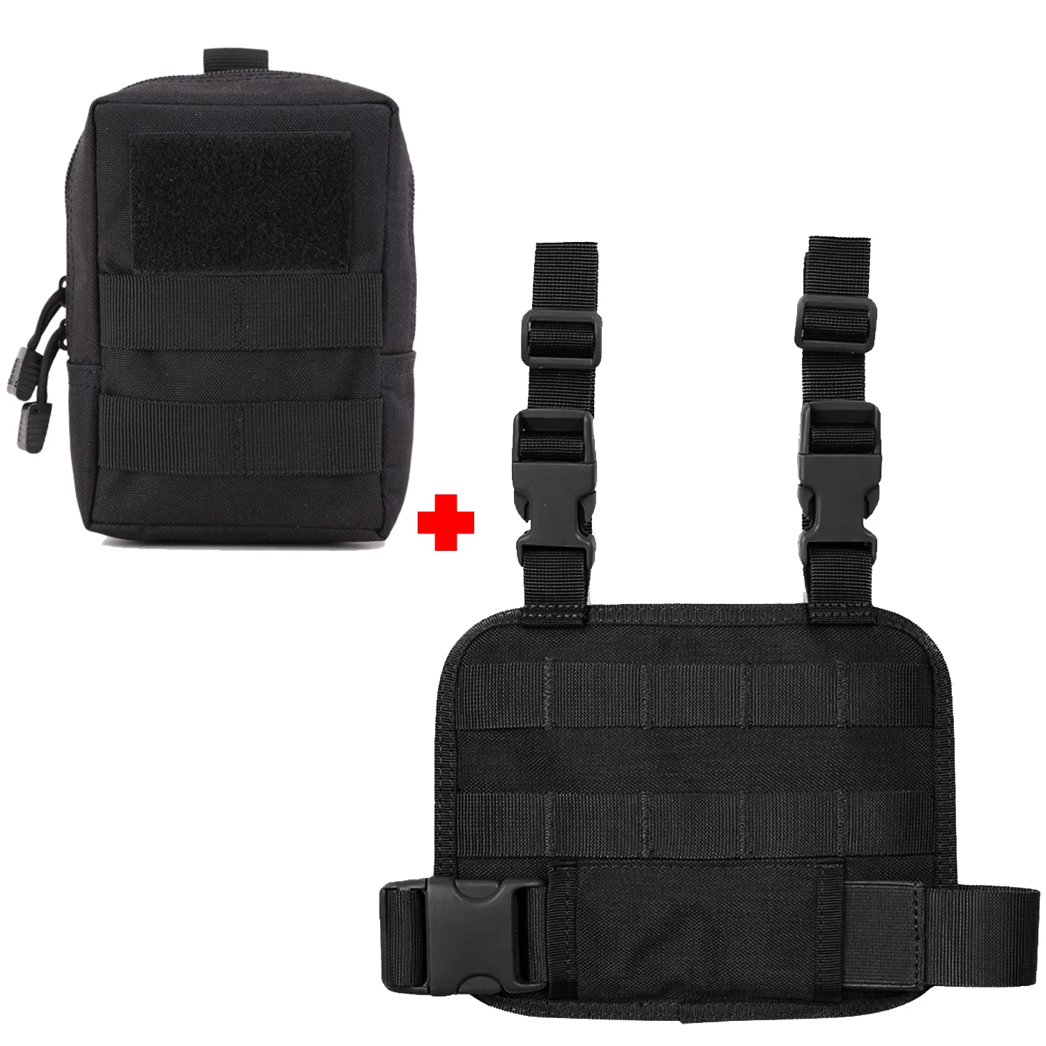  Molle EDC Pouch Compact Utility Pouch 600D Multipurpose Tool Bag Wasit Bag Orga - £132.18 GBP