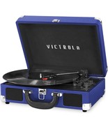 Victrola Vintage 3-Speed Bluetooth Portable Suitcase Record Player With,... - $64.99