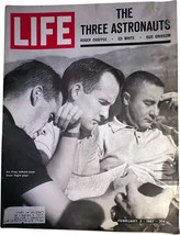 Life Magazine The Three Astronauts Chaffee Ed White Gus Grissom Feb 3, 1967 - £39.22 GBP