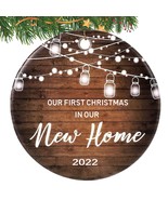 Our First Christmas In New Home Ornament 2022, New Home Christmas Orname... - £15.71 GBP