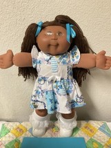 Vintage Cabbage Patch Kid Girl African American Play Along-PA-2 Brown Ha... - £196.72 GBP