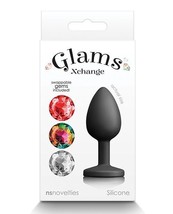 Glams Xchange Round Gem Anal Plug Small - £8.31 GBP
