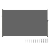 Retractable Side Awning, 71&#39;&#39;118&#39;&#39; Full Aluminum Rust-Proof Outdoor Priv... - $127.06
