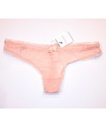 TOPSHOP Nude Back BOW Panty THONG Underwear 12/40 FREE SHIPPING - £54.34 GBP