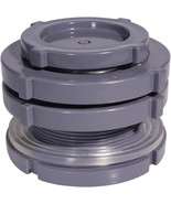 Ququyi 3 Inch PVC Bulkhead Water Tank Connector Adapter 3&quot;-1pcs, Gray  - $649.21 MXN
