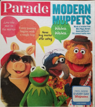 Miss Piggy, Kermit, Gonzo, Fozzie @ PARADE Magazine Sept 2015 - £4.65 GBP