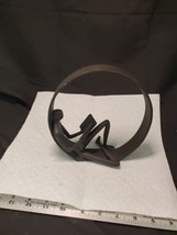 Danya B. Contemporary Encircled Male Reader Cast Iron Sculpture - £28.94 GBP
