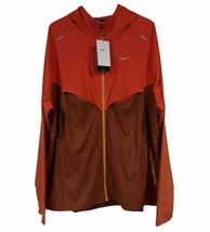 Nike Windrunner Packable Running Jacket  Orange Brown Mens Size XLT CZ90... - $92.93