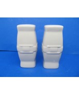 Longaberger Ivory 4&quot; X 1 3/4&quot; Salt And Pepper Shakers Very Good Condition - £38.39 GBP