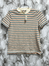 Madewell NWT crewneck tee multi color striped Women size XS - £22.86 GBP