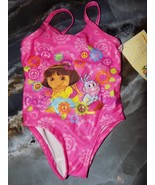 Dora the Explorer Paz &amp;Love Pink 1 PC Swimsuit Size 18 Months Girl&#39;s  NEW - $24.60 CAD