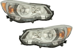 Fit Subaru Crosstrek 2016-2017 Xv Hybrid Headlights Head Lights Lamps Pair - £312.58 GBP