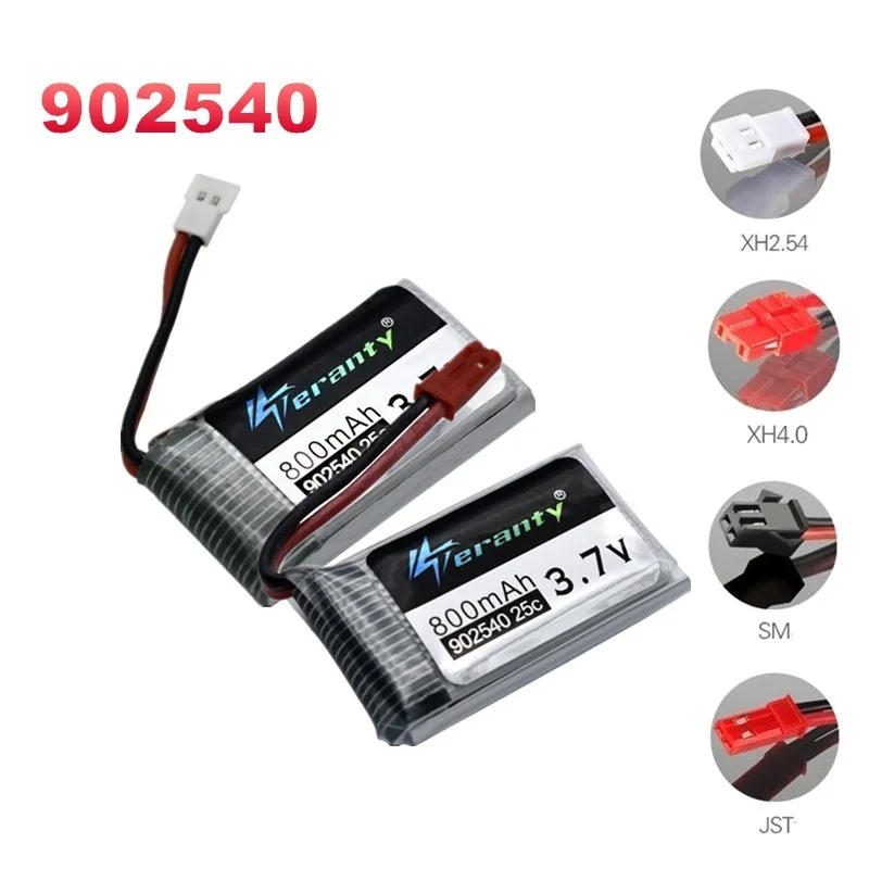 902540 Lipo Drone Battery 3.7V 800mAh 25C for Syma X5 X5C X5S X5SC X5SW ... - $16.69+