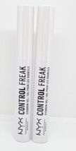 2 Pack NYX Professional Control Freak Eyebrow Gel - Clear Sealed image 2